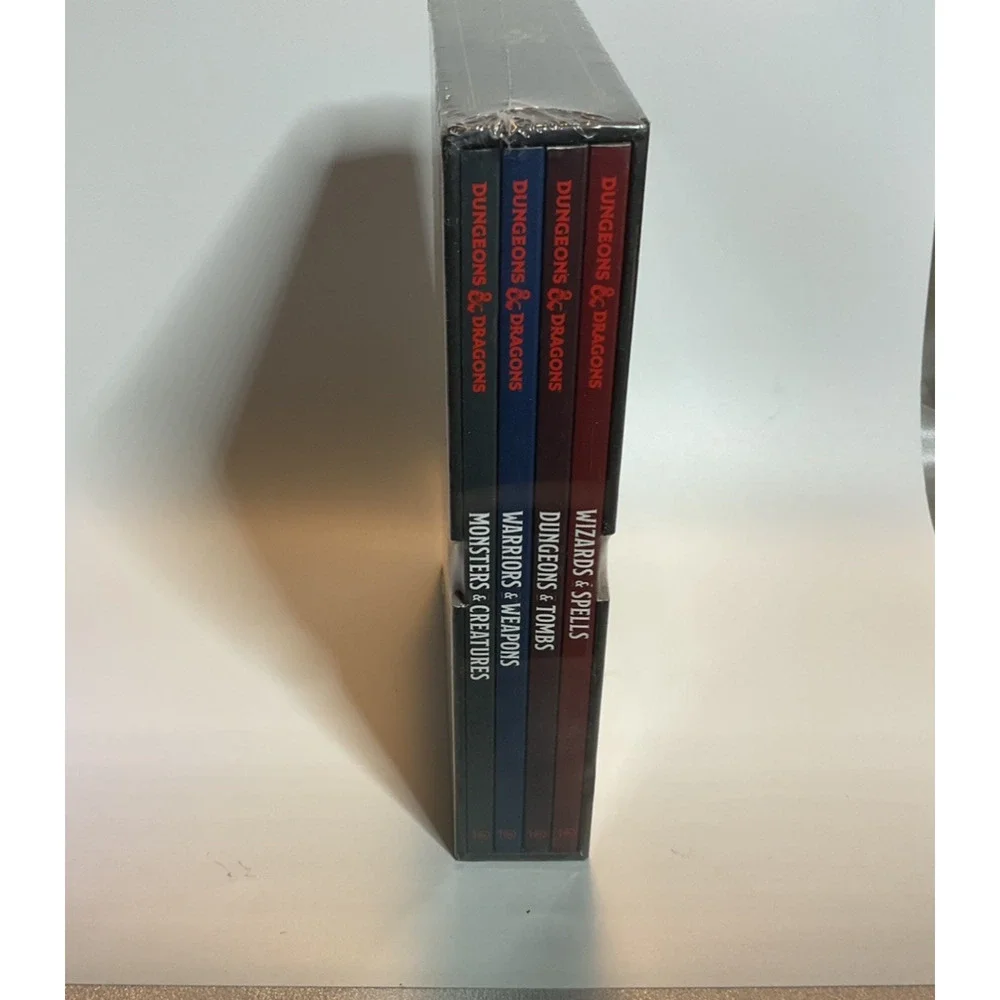 Dungeons & Dragons Young Adventurer's Collection 4 Book Box Set D&D Sealed